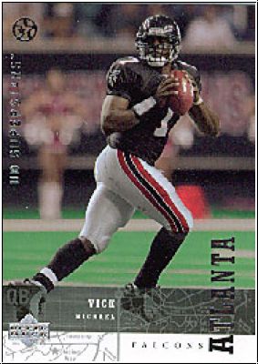 NFL 2002-03 UD SuperStars - No 21 - Michael Vick