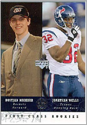 NFL/NBA 2002-03 UD SuperStars - No 272 - Bostjan Neighbor / Jonathan Wells