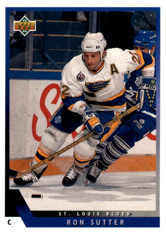 NHL 1993 / 94 Upper Deck - No 33 - Ron Sutter