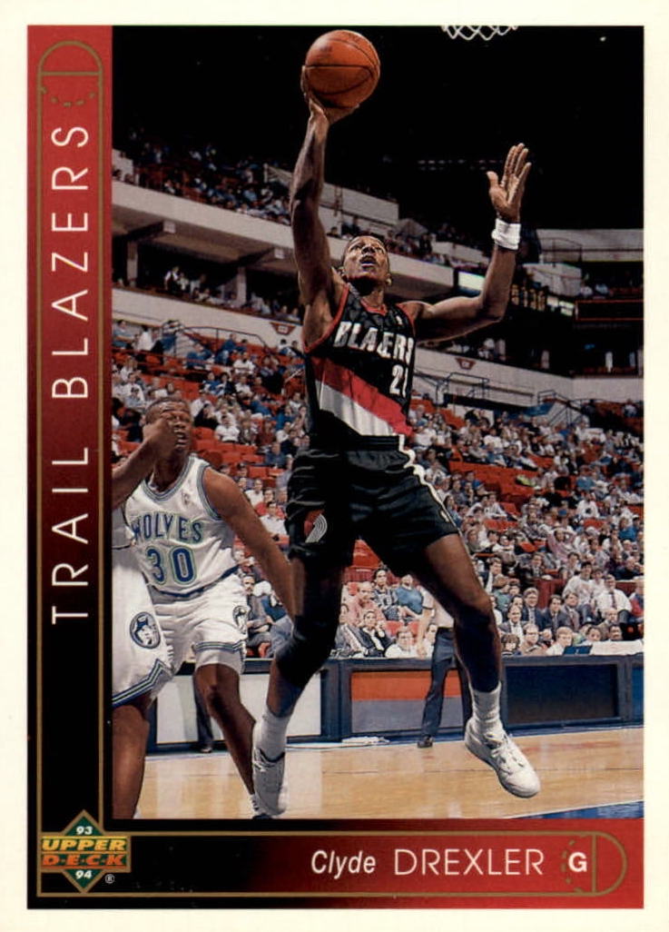 NBA 1993-94 Upper Deck German - No. 33 - Clyde Drexler