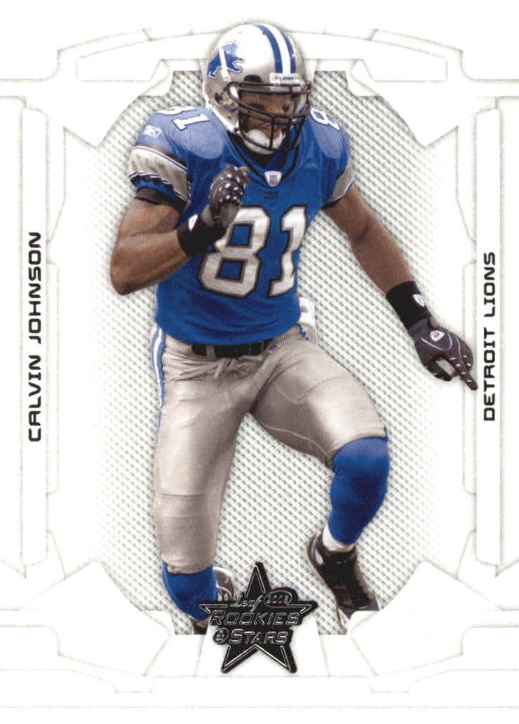 NFL 2008 Leaf Rookies and Stars - No 33 - Calvin Johnson