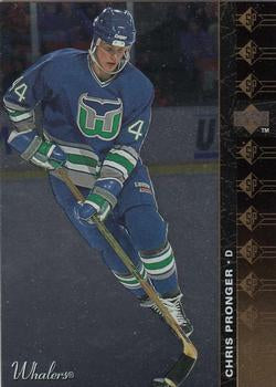 NHL 1994 / 95 Upper Deck SP Inserts - No SP-33 - Chris Pronger