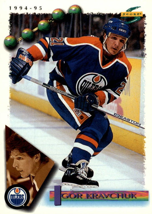 NHL 1994 / 95 Score - No 33 - Igor Kravchuk