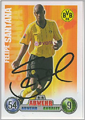 Fussball 2009 Topps Match Attax - Felipe Santana