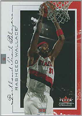 NBA 2000 / 01 Fleer Genuine - No 3 - Raheed Wallace