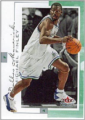 NBA 2000 / 01 Fleer Genuine - No 33 - Michael Finley