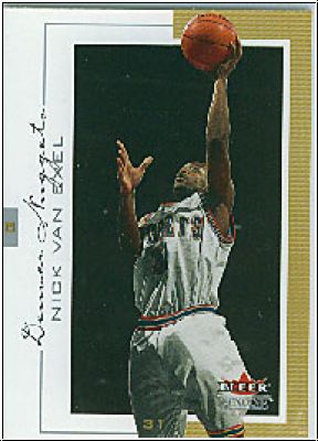 NBA 2000 / 01 Fleer Genuine - No 59 - Nick van Exel