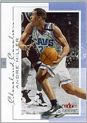 NBA 2000/01 Fleer Genuine - No 94 - Andre Miller