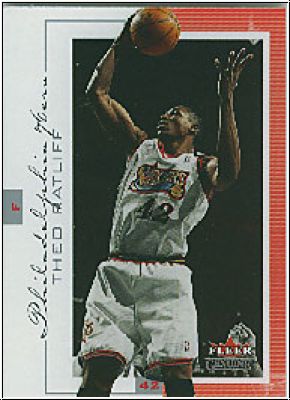 NBA 2000 / 01 Fleer Genuine - No 100 - Theo Ratliff