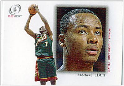 NBA 2000/01 Fleer Legacy - No 26 - Rashard Lewis