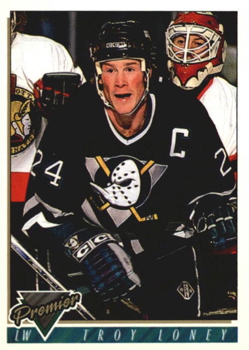 NHL 1993-94 OPC Premier - No 340 - Troy Loney