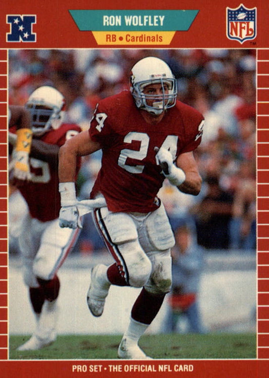 NFL 1989 ProSet - No 340 - Ron Wolfley