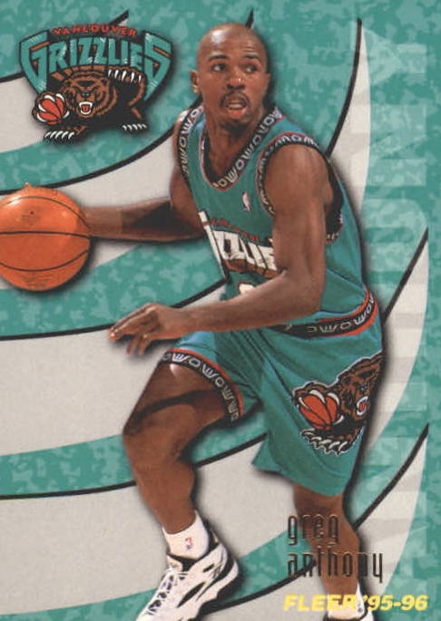 NBA 1995-96 Fleer European - No 340 - Greg Anthony