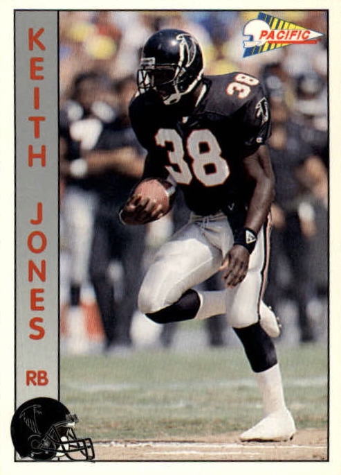 NFL 1992 Pacific - No 340 - Keith Jones