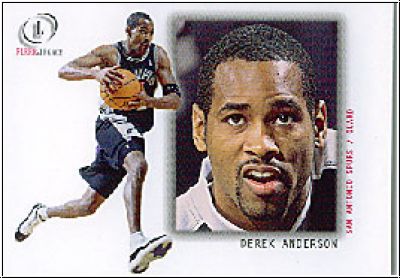 NBA 2000 / 01 Fleer Legacy - No 44 - Derek Anderson