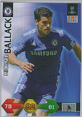 Soccer 2009 Panini UEFA Superstrikes - No 49 - Michael Ballack