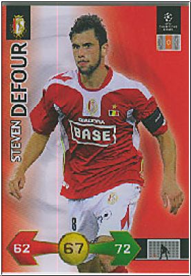 Fussball 2009 Panini UEFA Superstrikes - No 316 - S. Defour