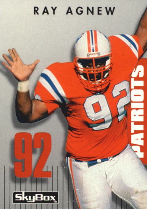 NFL 1992 SkyBox Prime Time - No 341 - Ray Agnew
