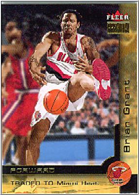 NBA 2000/01 Fleer Premium - No 135 - Brian Grant