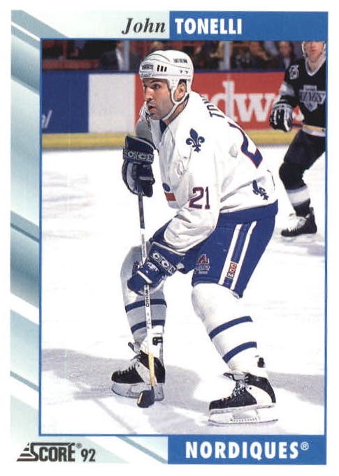 NHL 1992 / 93 Score - No 342 - John Tonelli