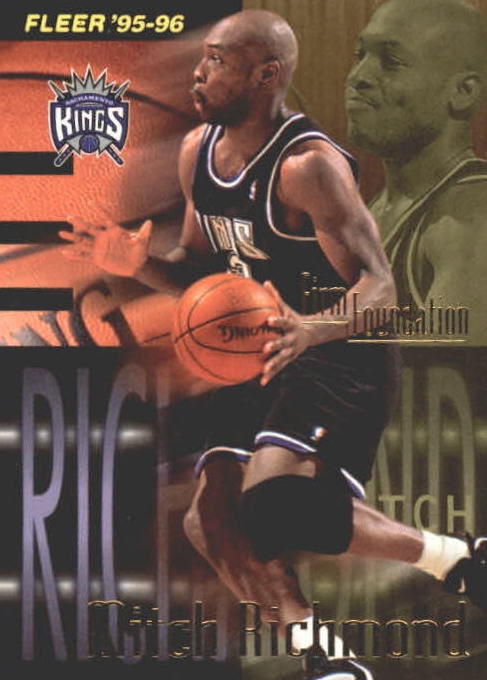 NBA 1995-96 Fleer - No 342 - Mitch Richmond