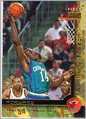 NBA 2000 / 01 Fleer Premium - No 60 - Anthony Mason