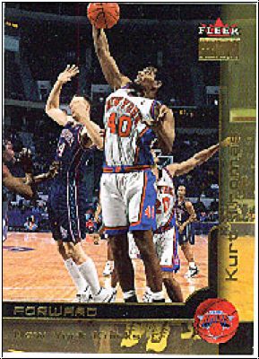 NBA 2000 / 01 Fleer Premium - No 72 - Kurt Thomas