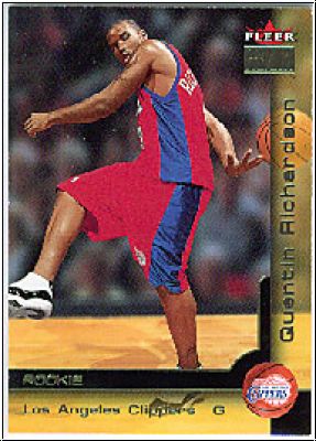 NBA 2000 / 01 Fleer Premium - No 234 - Quentin Richardson