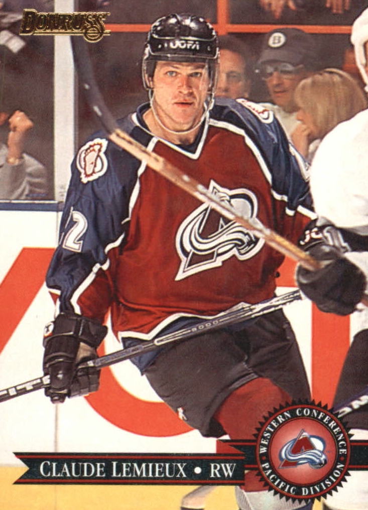 NHL 1995 / 96 Donruss - No 343 - Claude Lemieux