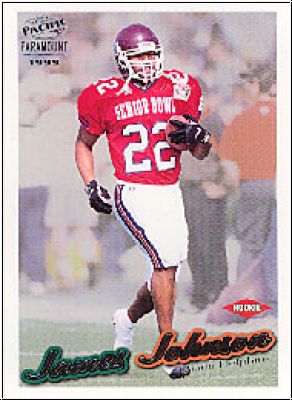 NFL 1999 Paramount - No 124 - James Johnson