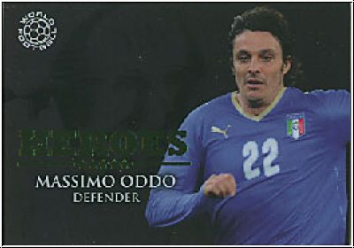 Soccer 2009 futera World Football - No HER32 - Massimo Oddo