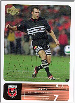 Soccer 2000 Upper Deck MLS Soccer - No 8 - AJ Wood