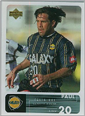 Soccer 2000 Upper Deck MLS Soccer - No 14 - Paul Caligiuri