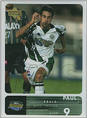 Soccer 2000 Upper Deck MLS Soccer - No 39 - Paul Bravo