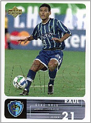 Soccer 2000 Upper Deck MLS Soccer - No 44 - Raul Diaz Arce