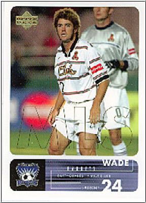 Fussball 2000 Upper Deck MLS Soccer - No 61 - Wade Barrett