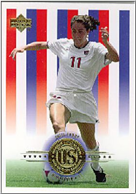 Soccer 2000 Upper Deck MLS Soccer - No 89 - Julie Foudy