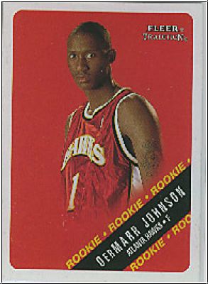 NBA 2000/01 Fleer Tradition - No 257 - DerMarr Johnson