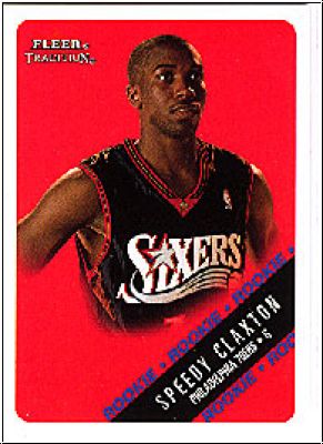 NBA 2000 / 01 Fleer Tradition - No 246 - Speedy Claxton