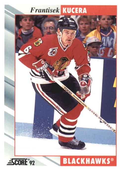 NHL 1992 / 93 Score - No 346 - Frantisek Kucera