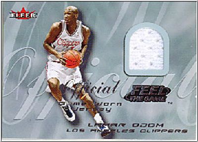 NBA 2000 / 01 Fleer Tradition Feel the Game - No 24 - Lamar Odom