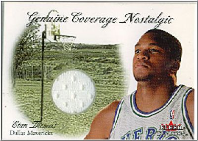 NBA 2000/01 Fleer Tradition Genuine Coverage Nostalgic - NN0 - Etan Thomas