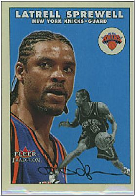 NBA 2000/01 Fleer Tradition Glossy - No 141 - Latrell Sprewell