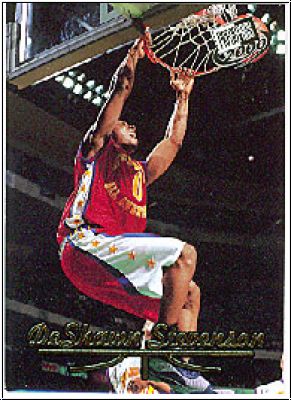 NBA 2000 Press Pass Gold Zone - No 15 - DeShawn Stevenson