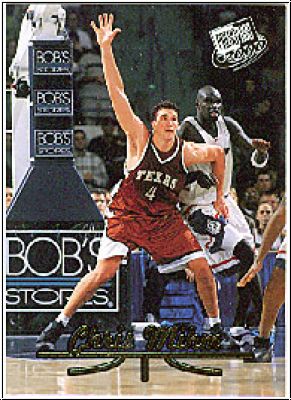 NBA 2000 Press Pass Gold Zone - No 2 - Chris Mihm