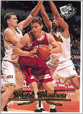 NBA 2000 Press Pass Gold Zone - No 14 - Mark Madsen