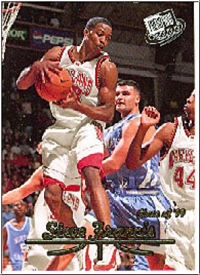 NBA 2000 Press Pass Gold Zone - No 35 - Steve Francis