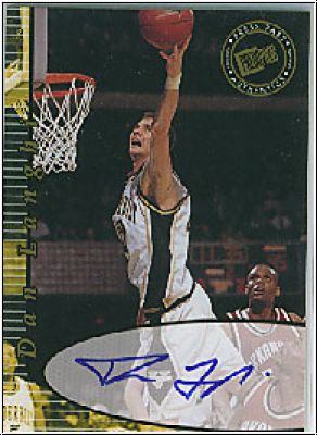 NBA 2000 Press Pass Autographs - No 11 - Dan Langhi