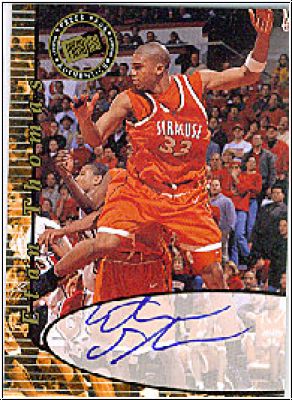 NBA 2000 Press Pass Autographs - No 29 - Etan Thomas