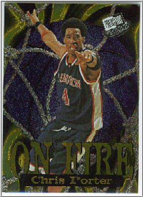 NBA 2000 Press Pass On Fire - No OF 6 - Chris Porter